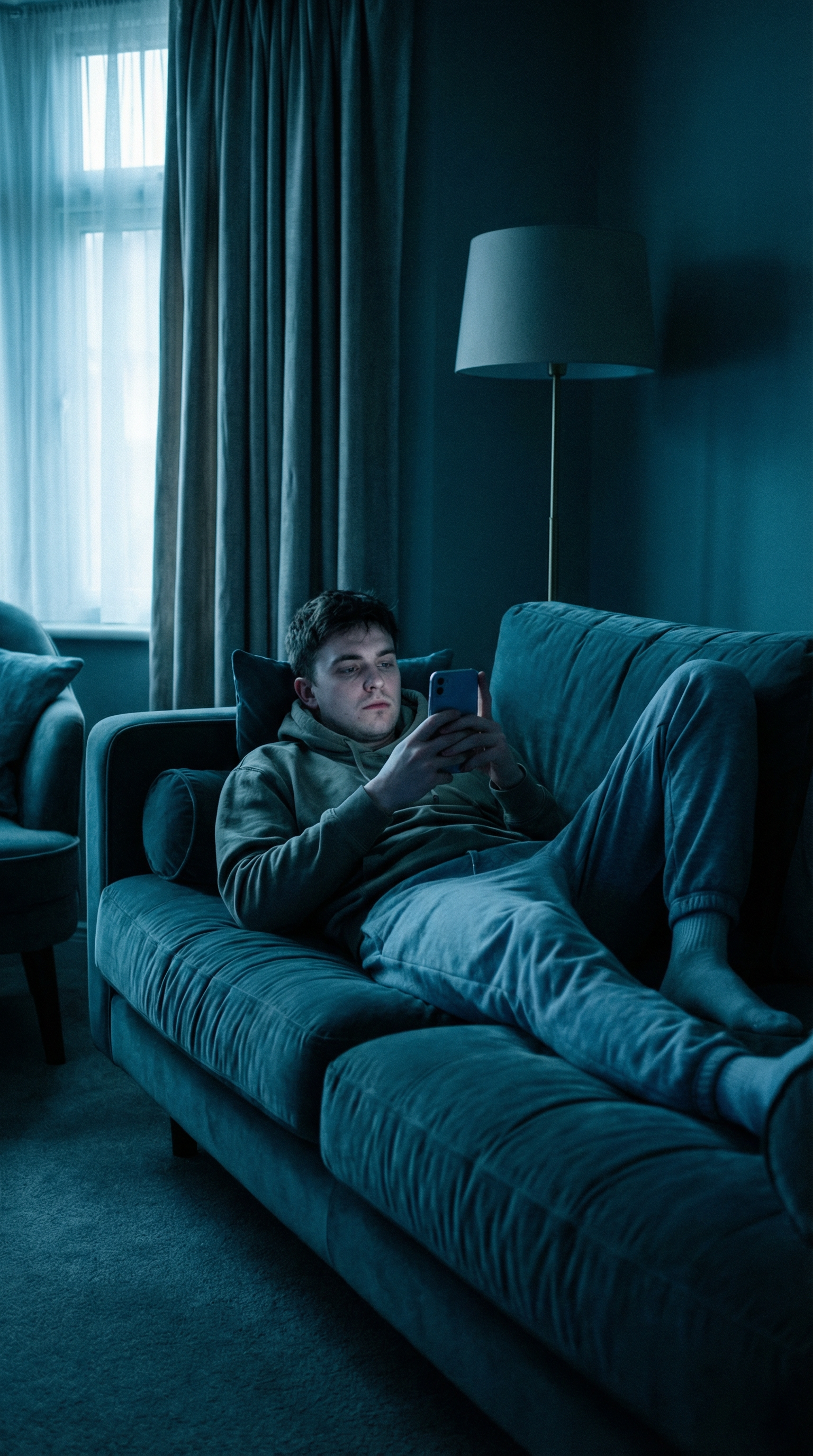 Procrastinando en el sofá